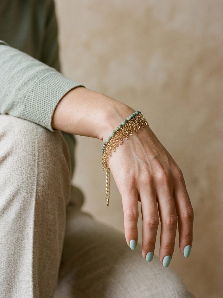 Verde Fringe Bracelet