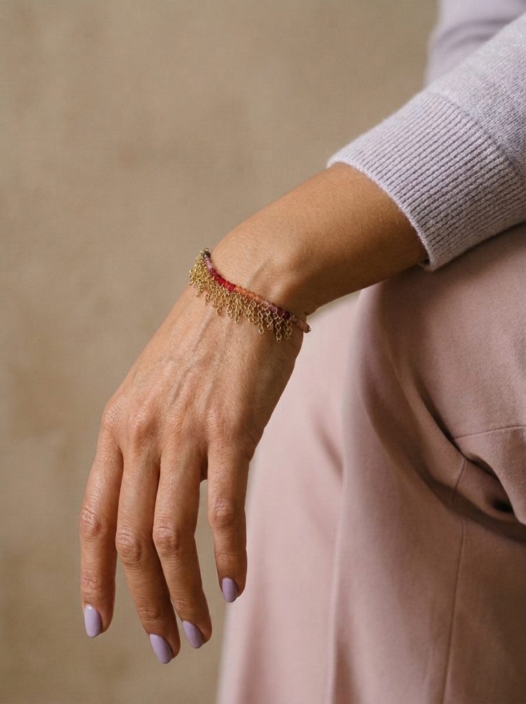 Prism Fringe Bracelet