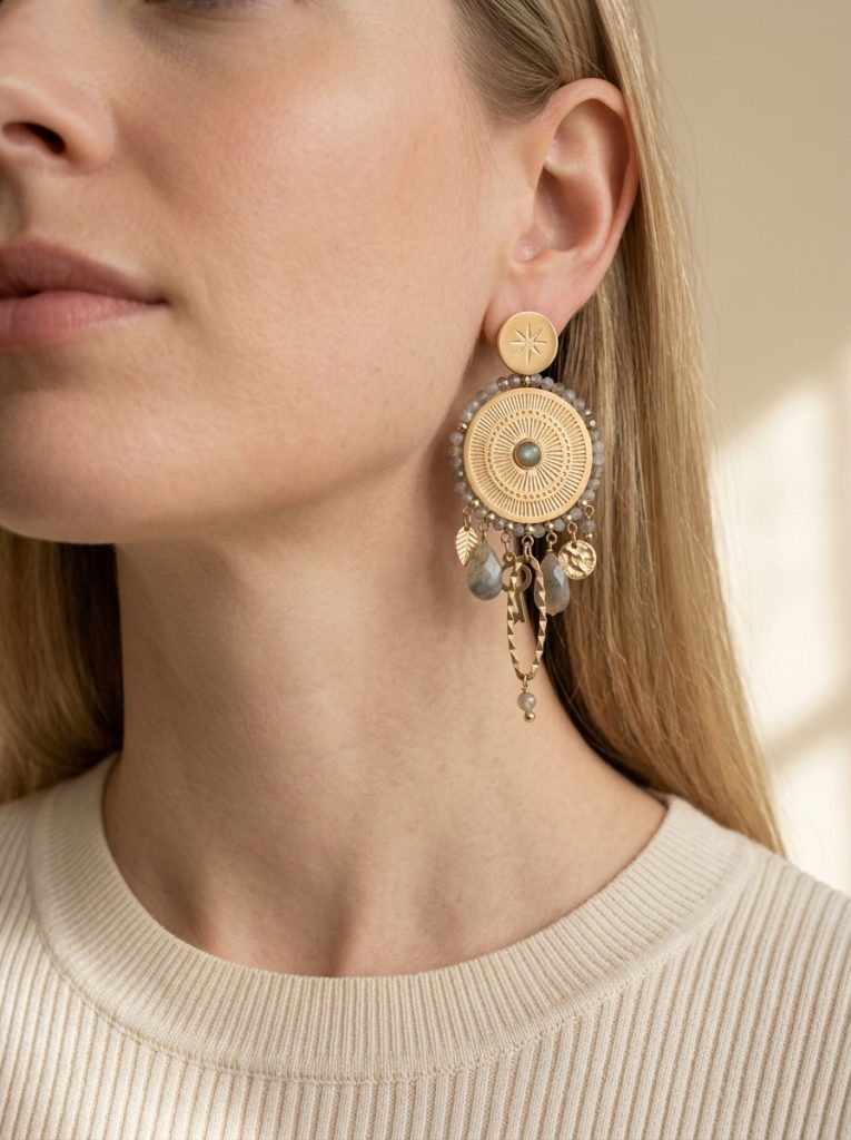 Dreamcatcher Fringe Earrings