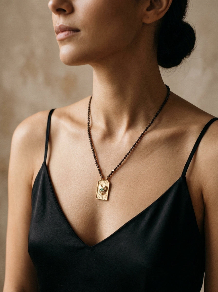 Solea Miami jewelry on model