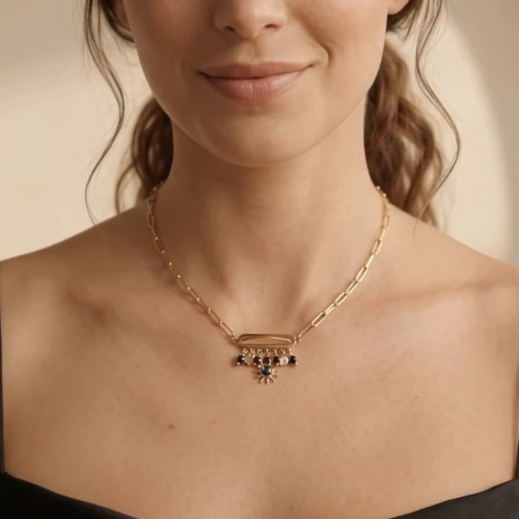 Charm Bar Necklace